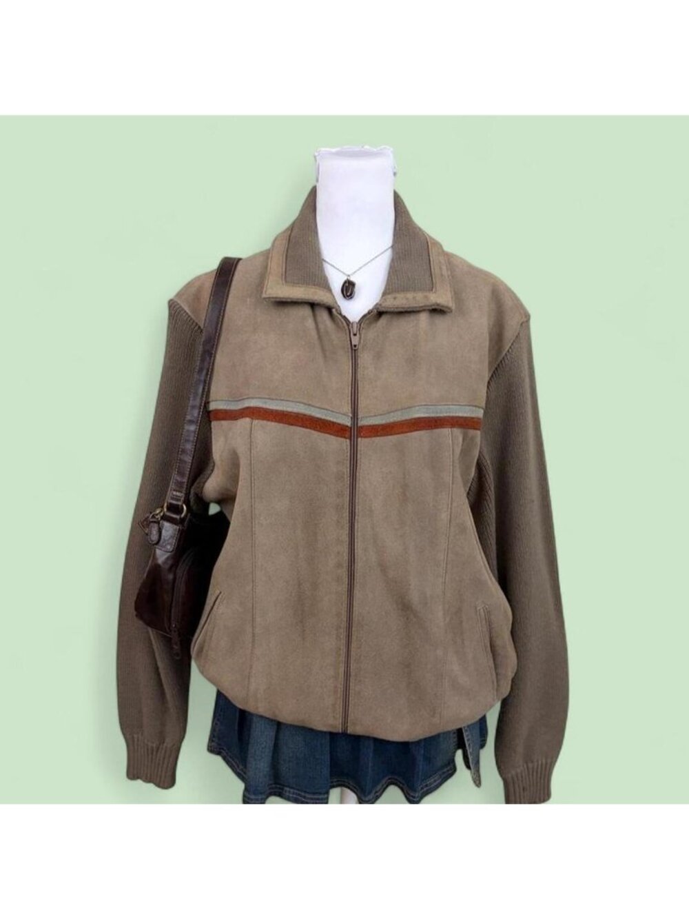 70s/80s suede retro jacket